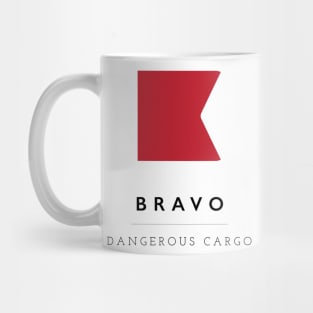 Bravo: ICS Flag Semaphore Mug